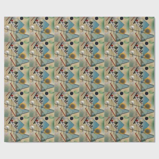 Papier Cadeau Composition abstraite de Kandinsky (Plat)