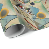 Papier Cadeau Composition abstraite de Kandinsky (Coin rond)
