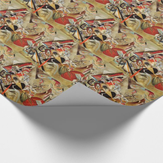 Papier Cadeau Composition Abstraite de Kandinsky (Coin)