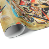 Papier Cadeau Composition de Kandinsky (Coin rond)