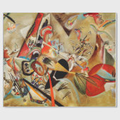 Papier Cadeau Composition de Kandinsky (Plat)