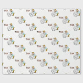 Papier Cadeau Comptable de papier d'emballage (Plat)