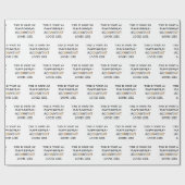 Papier Cadeau Comptable Funny Awesome Comptable CPA Don (Plat)