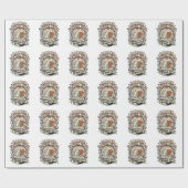 Papier Cadeau Comptable Saison Fiscale Chat Comptable Saison Fis (Plat)