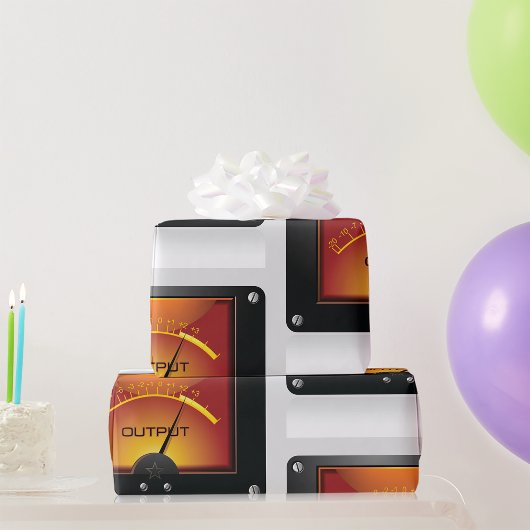 Papier Cadeau Compteur de signal