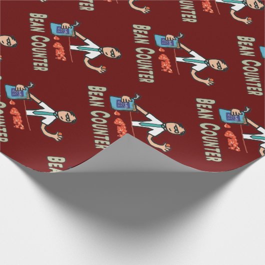 Papier Cadeau Compteur principal comptable (Coin)