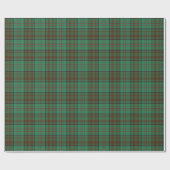 Papier Cadeau Comté d'Irlande Dublin Tartan (Plat)
