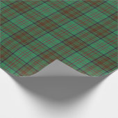 Papier Cadeau Comté d'Irlande Dublin Tartan (Coin)