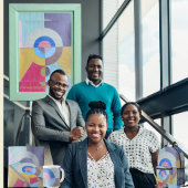 Papier Cadeau Concentric Wrapping Paper