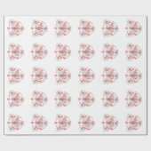 Papier cadeau Concepteur d'amas spatial (Plat)