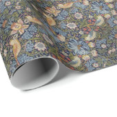 Papier Cadeau Conception 1883 de voleur de fraise de William (Coin rond)