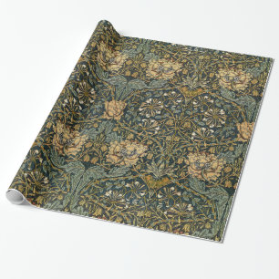 Papier Cadeau Conception #7 de William Morris chez SusieJayne