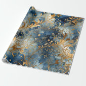 Papier Cadeau Conception abstraite (Déroulé)