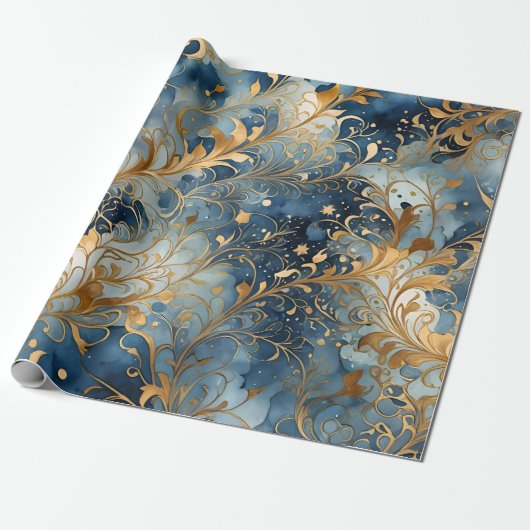 Papier Cadeau Conception abstraite (Déroulé)