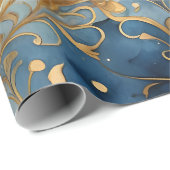 Papier Cadeau Conception abstraite (Coin rond)