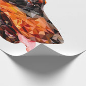 Papier Cadeau Conception abstraite de petit triangle poly (Coin)