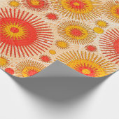 Papier Cadeau Conception abstraite moderne et attrayante avec fl (Coin)