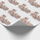 Papier Cadeau Conception Adam de style royal (Coin)