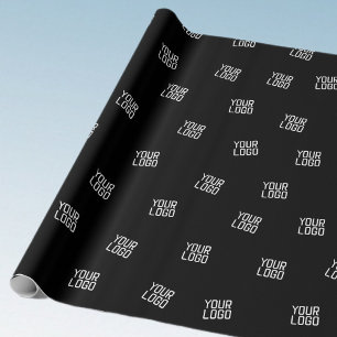 Papier Cadeau Conception aléatoire, logo ou image d'entreprise