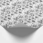 Papier Cadeau Conception cellulaire (Coin)