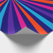 Papier Cadeau Conception colorée des roues tournantes (Coin)