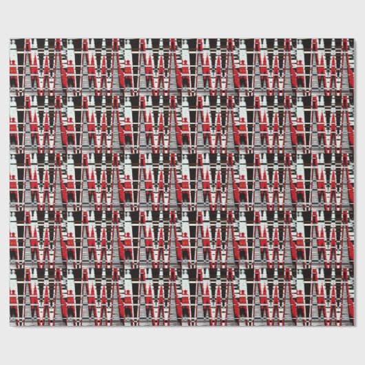 Papier Cadeau Conception d'Absract avec "Ferrari rouge" pour le (Plat)