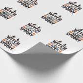 Papier Cadeau Conception d'ADN de sorcière Humour épouvantable d (Coin)
