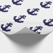 Papier Cadeau Conception d'Ancre (Coin)