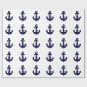 Papier Cadeau Conception d'Ancre (Plat)