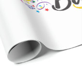 Papier Cadeau Conception d'anniversaire Article-02 (Coin rond)