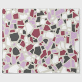 Papier Cadeau Conception d'art abstrait et moderne (Plat)