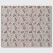 Papier Cadeau Conception d'art botanique de William Morris Graft (Plat)