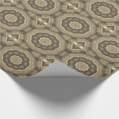 Papier Cadeau Conception d'art de fractale (Coin)