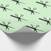Papier Cadeau Conception de beautician Apple Green (Coin)