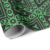 Papier Cadeau Conception de chaînes géométriques tripartites (Coin rond)