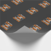 Papier Cadeau Conception de chapeau de sorcière de citrouille de (Coin)