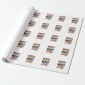 Papier Cadeau Conception de chemise de nuit de garde d'infirmièr (Déroulé)