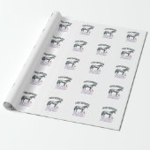 Papier Cadeau Conception de chemise facilement distrait par les (Déroulé)