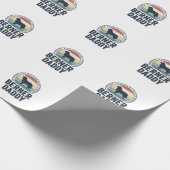 Papier Cadeau Conception de chemise vectorielle Berner Daddy Vin (Coin)
