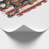 Papier Cadeau Conception de chemise vectorielle de drapeau de ch (Coin)