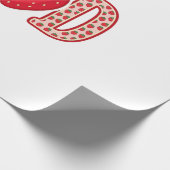 Papier Cadeau Conception de chemise vectorielle lettrage fraise (Coin)