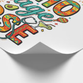 Papier Cadeau Conception de chemise vectorielle Nacho Average Nu (Coin)