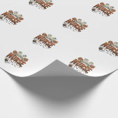 Papier Cadeau Conception de citrouille fantôme d'infirmière Hall (Coin)