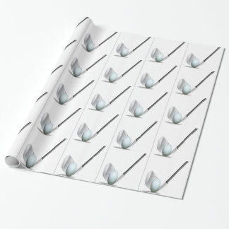 Papier Cadeau Conception de club de golf et de boule de golf