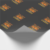 Papier Cadeau Conception de commerce de sœur de Candy Halloween_ (Coin)