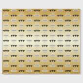 Papier Cadeau Conception de dards (Plat)