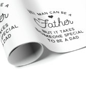Papier Cadeau Conception de devis papa spécial (Coin rond)