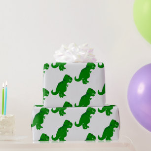 Papier Cadeau Conception de dinosaure T-Rex de n'importe quelle