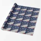 Papier Cadeau Conception de drapeau américain, enveloppe de (Déroulé)