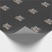 Papier Cadeau Conception de fantôme Halloween Boo Crew_1 (Coin)